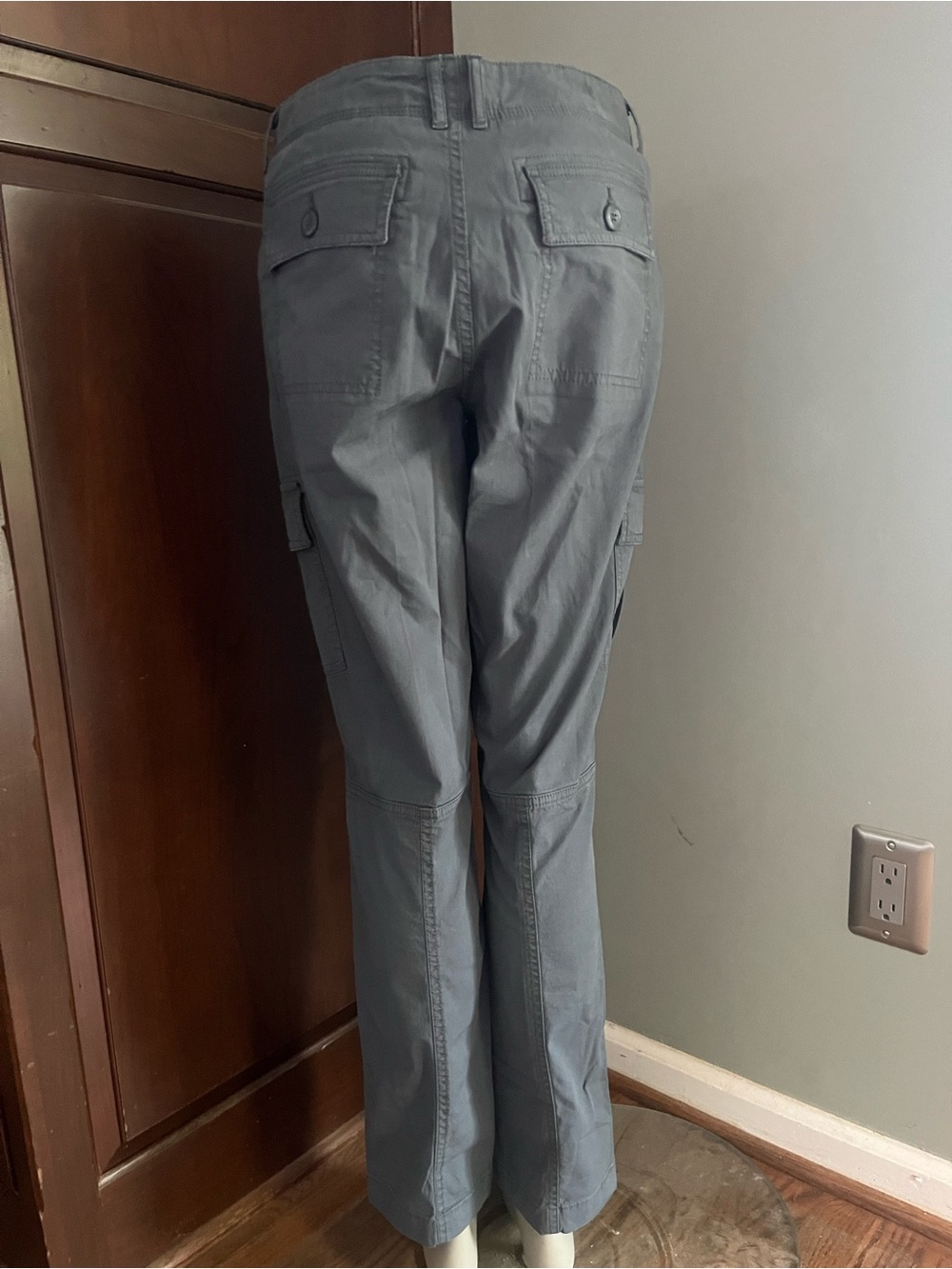 L.L. Bean Men's Gray Cargo Pants - Utility Style - Picture 2 of 5
